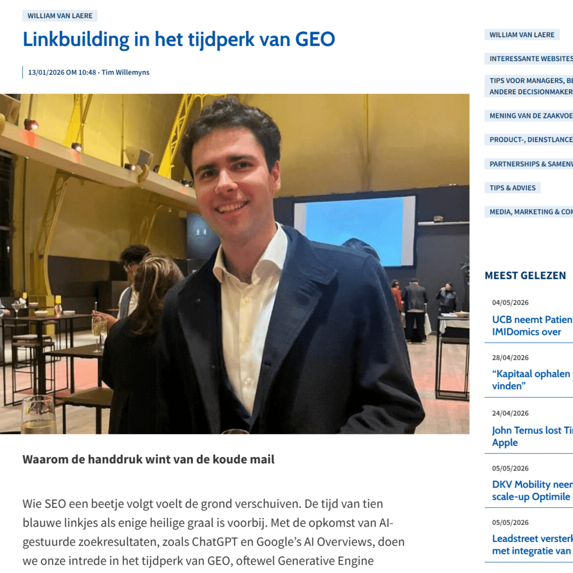 Linkbuilding in het tijdperk van GEO